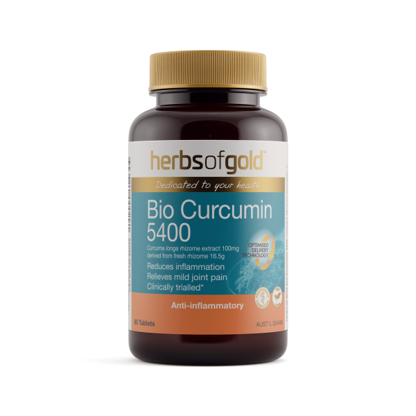 Herbs of Gold Bio Curcumin 5400 60 Tablets