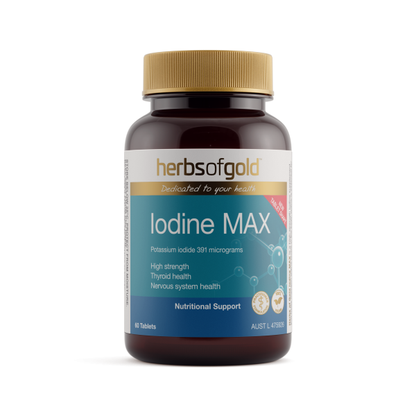 Herbs of Gold Iodine Max 60 Tablets