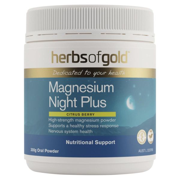 Herbs of Gold Magnesium Night Plus 300g