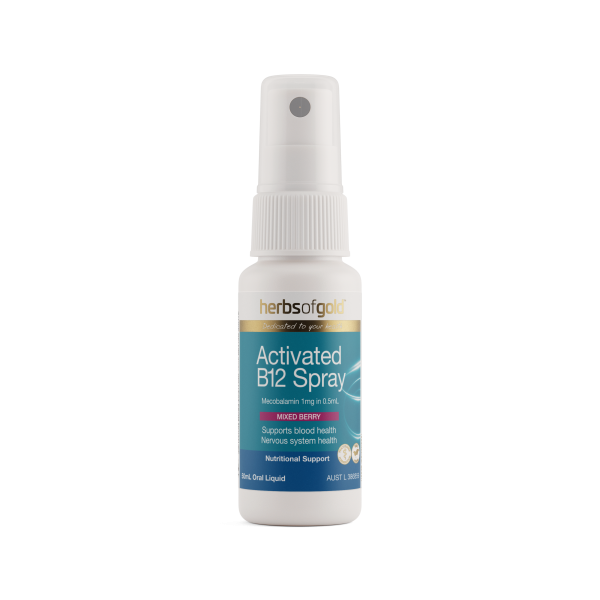 Herbs of Gold Activated B12 Spray 50mL