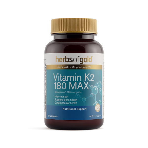 Herbs of Gold Vitamin K2 180 MAX 60 Capsules