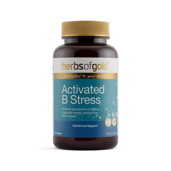 Herbs of Gold Activated B Stress 60 Tablets