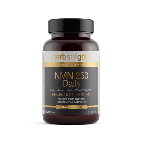 Herbs of Gold NMN 250 Daily 30 Capsules