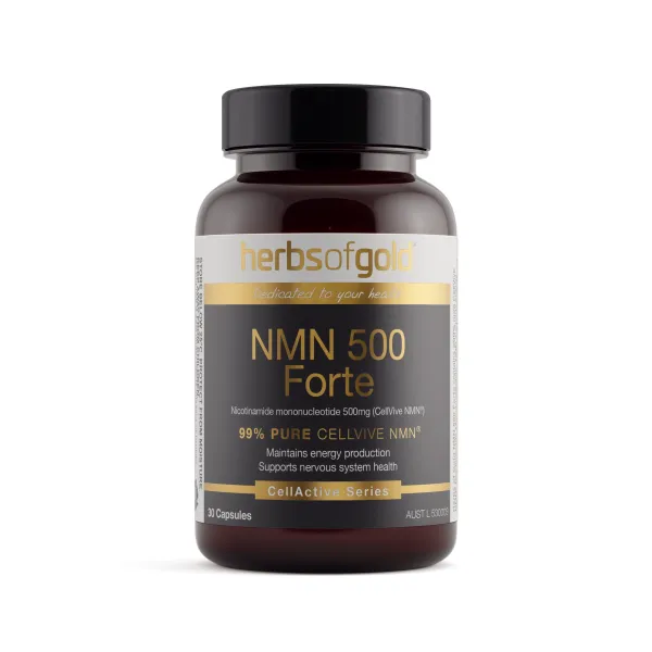 Herbs of Gold NMN 500 Forte 30 Capsules