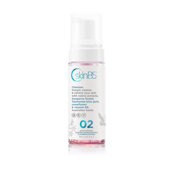 SkinB5 Australian Botanicals Cleansing Mousse 150mL