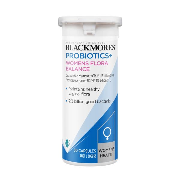 Blackmores Probiotics+ Women's Flora Balance 30 Capsules