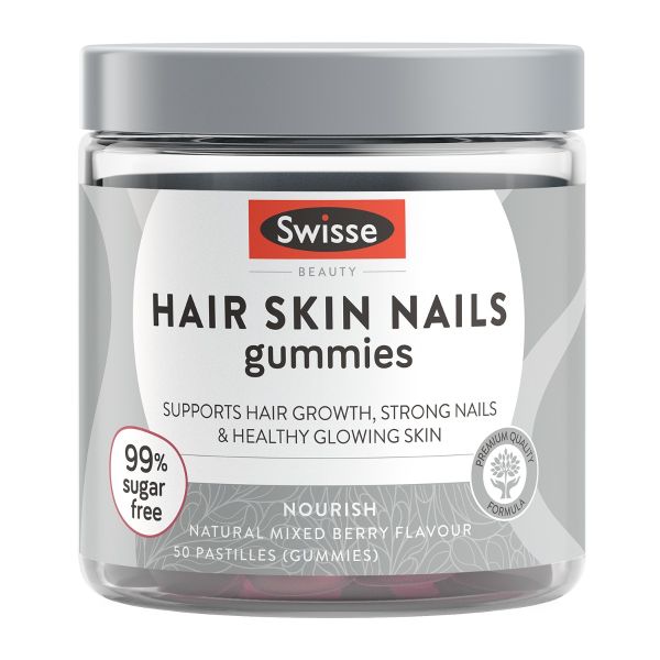 Swisse Beauty Hair Skin Nails Gummies 50 Pastilles