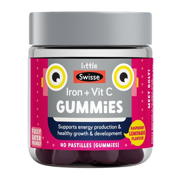 Swisse Little Swisse Iron + Vit C 40 Gummies
