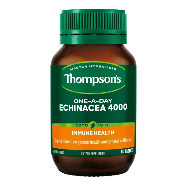 Thompson's One-A-Day Echinacea 4000 60 Tablets