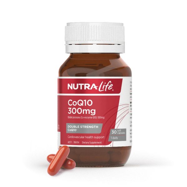Nutra-Life CoQ10 300mg 30 Capsules
