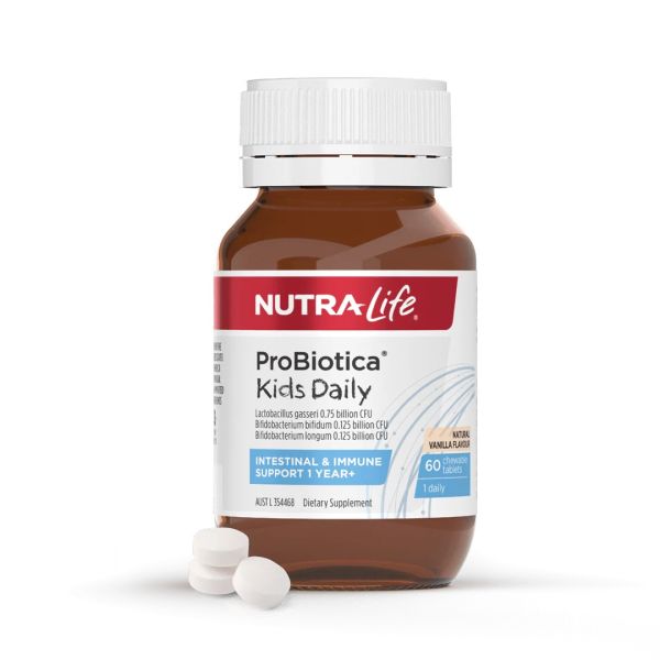 Nutra-Life Probiotica Kids Daily 60 Tablets