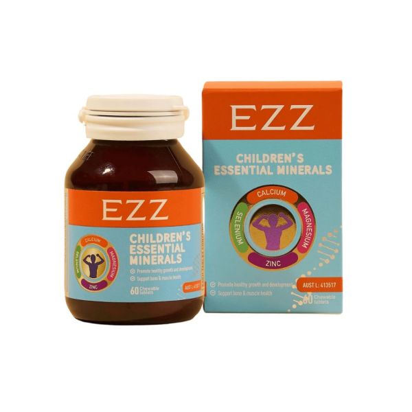 EZZ-Children's Essential Minerals 60 Chewable Tablets