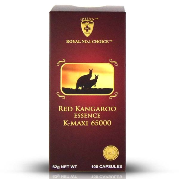 Royal Choice-Red Kangaroo Essence K-Maxi 65000 100 Capsules