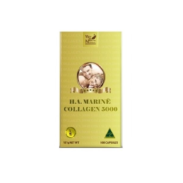 Well Being Nutrition-HA Marine Collagen 5000 100 Capsules