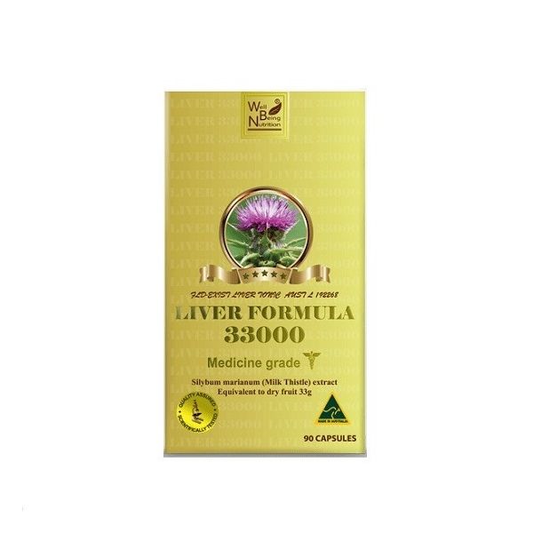 Well Being Nutrition-Liver Formula 33000 90 Capsules