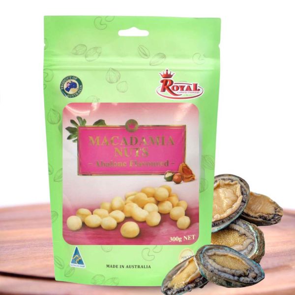 Royal Confectionery-Macadamia Nut Abalone &amp; Roasted 300g