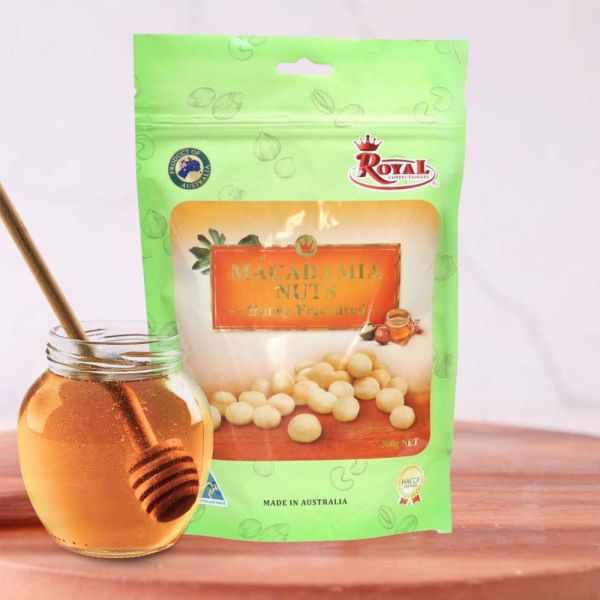 Royal Confectionery-Macadamia Nut Honey &amp; Roasted 300g