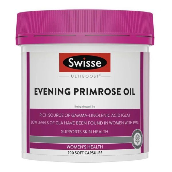 Swisse Ultiboost Evening Primrose Oil 200 Capsules