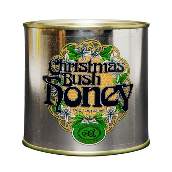 Tasmanian Honey-Christmas Bush Honey (Tin) 750g