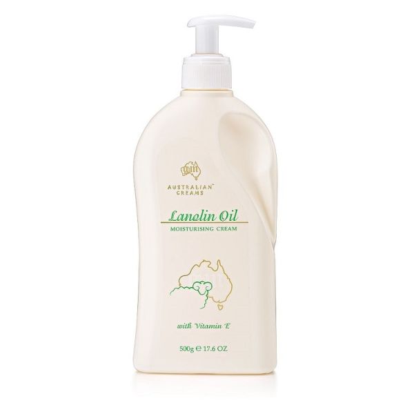 G&amp;M-Australian Lanolin Oil Moisturising Cream With Vitamin E 500g