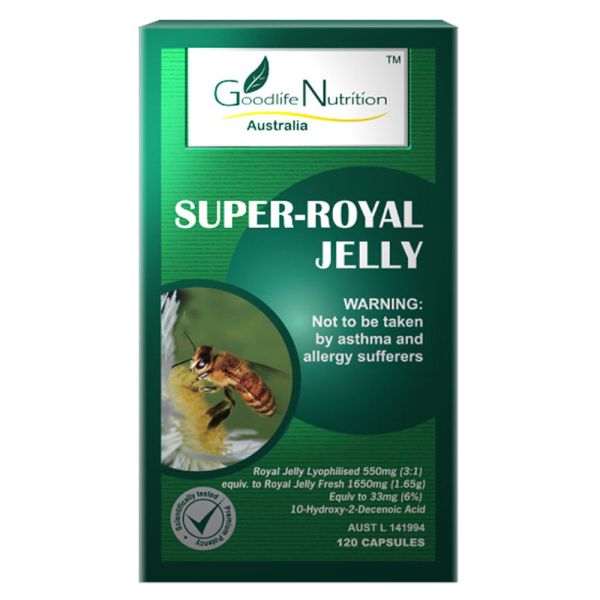 Goodlife Nutrition-Super Royal Jelly 120 Capsules