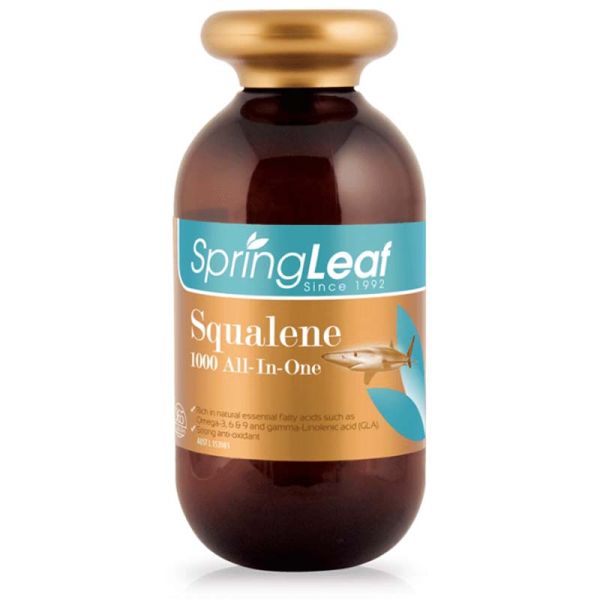 Springleaf Squalene 1000mg All-In-One 365 Capsules
