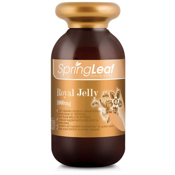Springleaf Royal Jelly 1000mg 100 Capsules