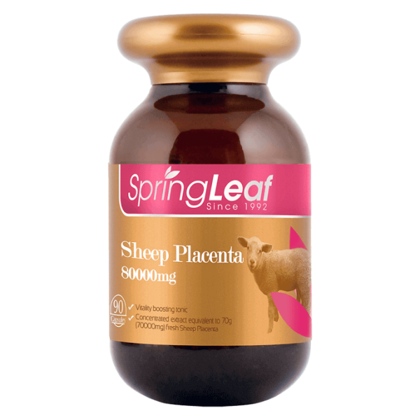 Springleaf-Sheep Placenta 80000mg 90 Capsules