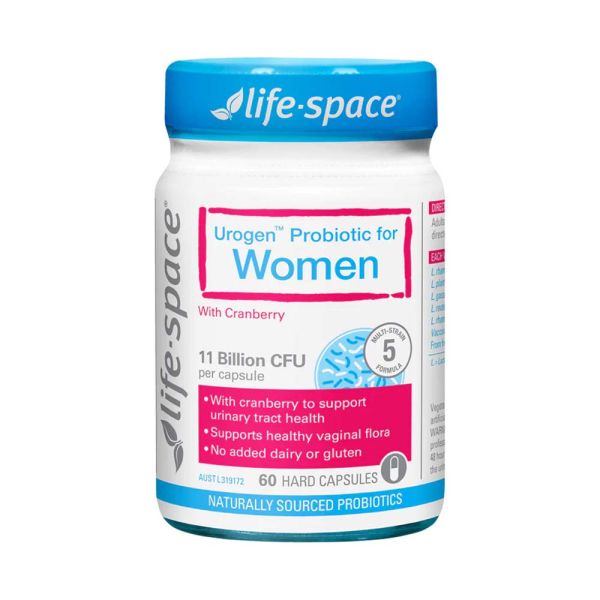 Lifespace-Urogen Probiotic For Women 60 Capsules