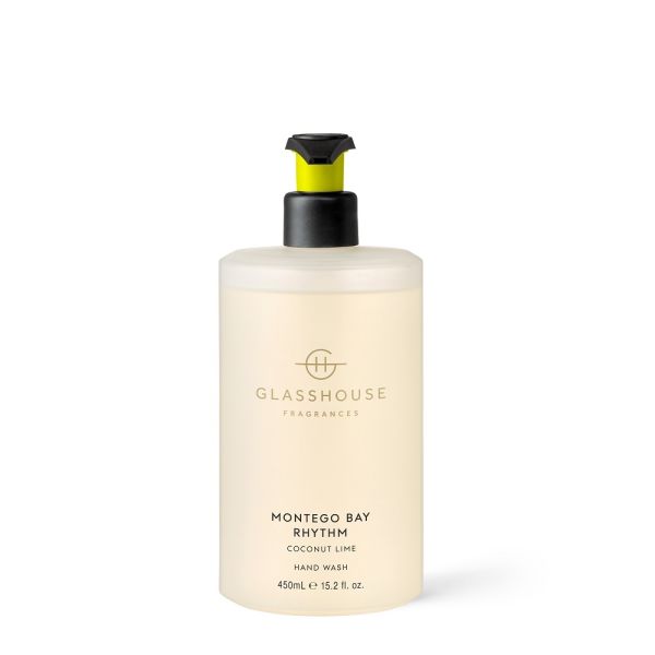Glasshouse Fragrances-Montego Bay Rhythm Hand Wash 450ml