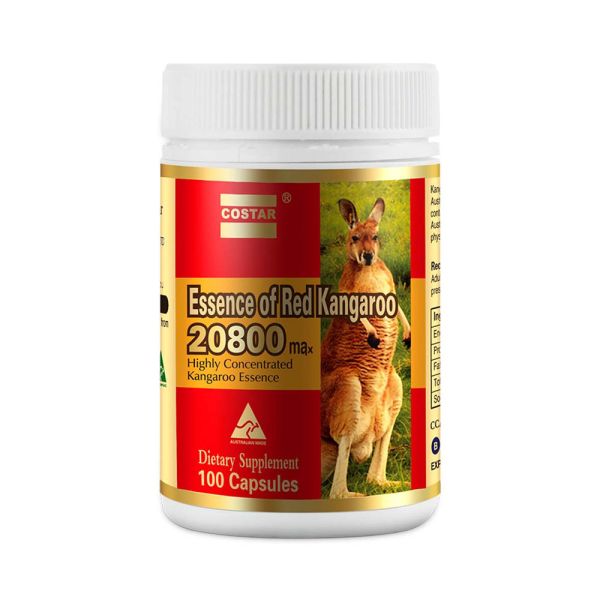 Costar-Essence Of Red Kangaroo 20800 Max 100 Capsules