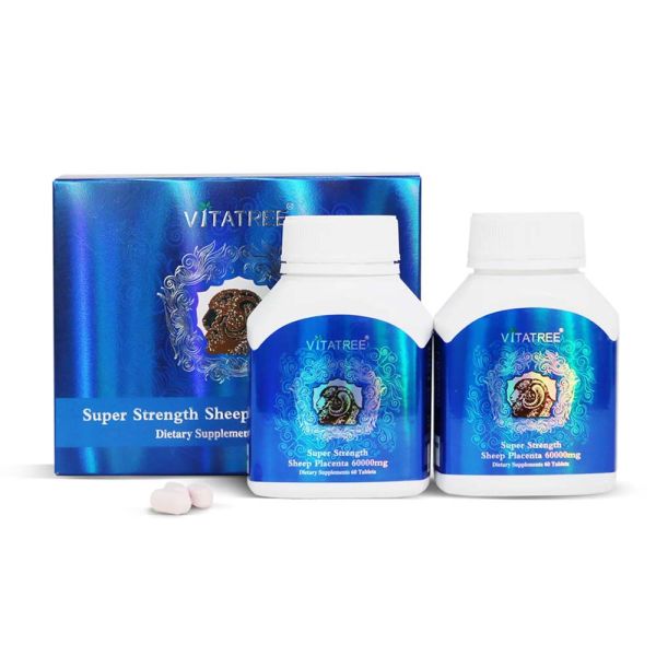 Vitatree-Premium Sheep Placenta 60000mg 2x60 Tablets