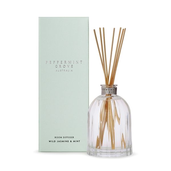 Peppermint Grove-Wild Jasmine &amp; Mint Large Room Diffuser 350ml