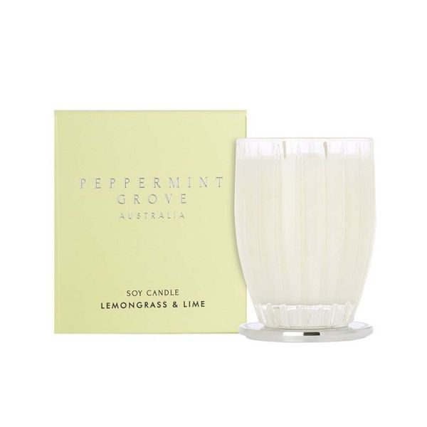 Peppermint Grove-Lemongrass &amp; Lime Soy Candle 700g