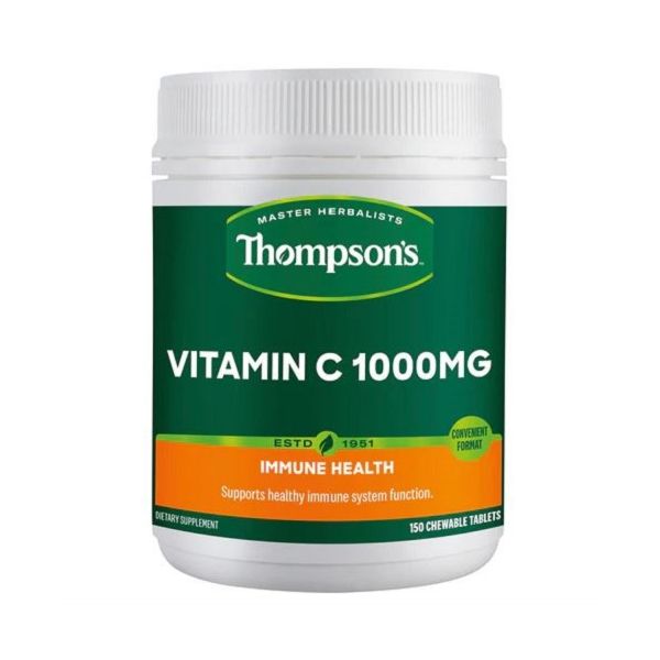 Thompson's-Vitamin C Chewables 1000mg 150 Chewable Tablets