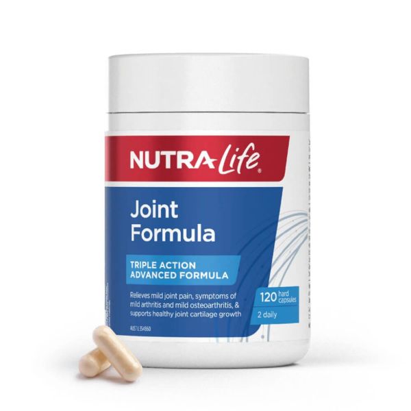 Nutra-Life Joint Formula 120 Capsules - Glucosamine and Chondroitin Complex for Joint Pain Relief and Mobility