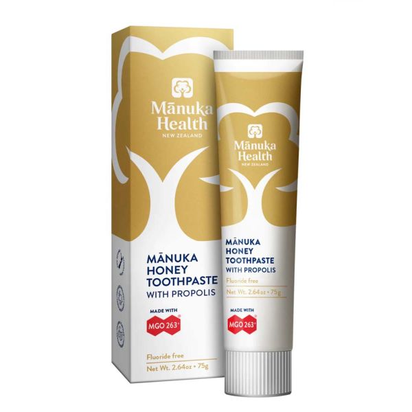 Manuka Health-Manuka Honey Toothpaste With Propolis 75g