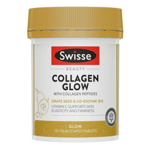Swisse Beauty Collagen Glow With Collagen Peptides 120 Tablets