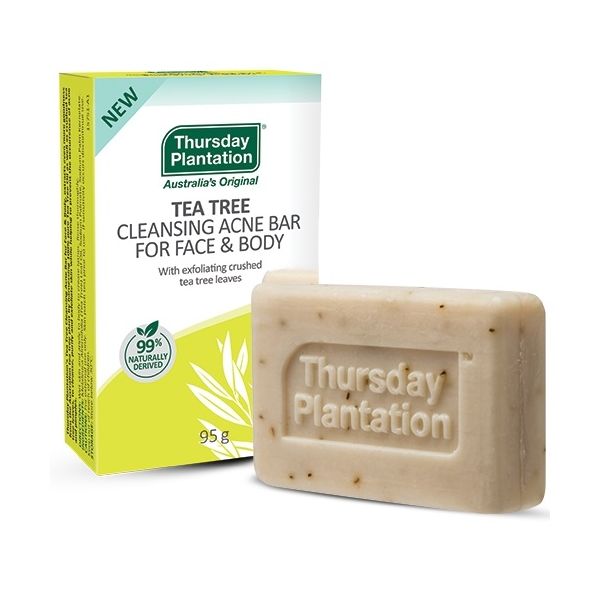 Thursday Plantation-Tea Tree Cleansing Acne Bar For Face &amp; Body 95g