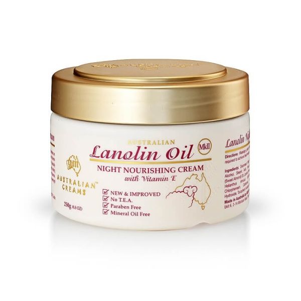 G&amp;M-Australian Lanolin Oil Night Nourishing Cream With Vitamin E MKII 250g