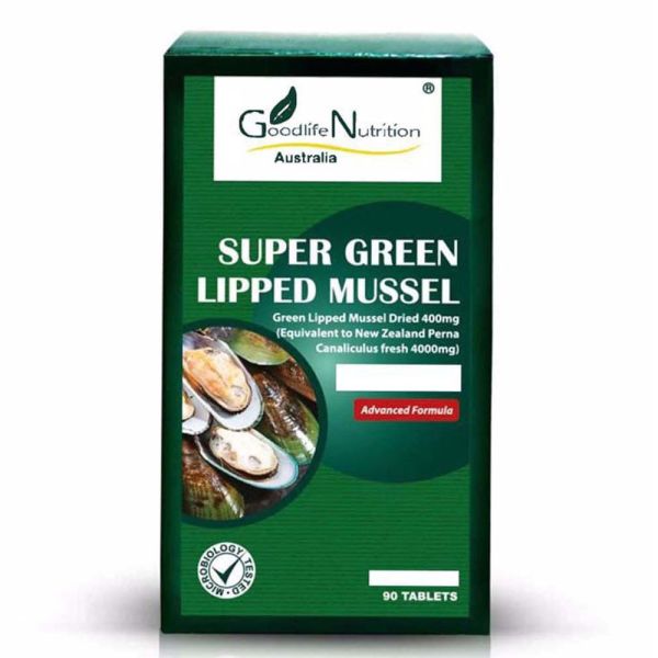 Goodlife Nutrition-Super Green Lipped Mussel 90 Tablets