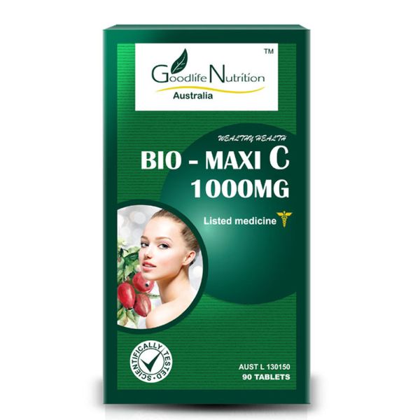 Goodlife Nutrition-Bio Maxi C 1000mg 90 Tablets