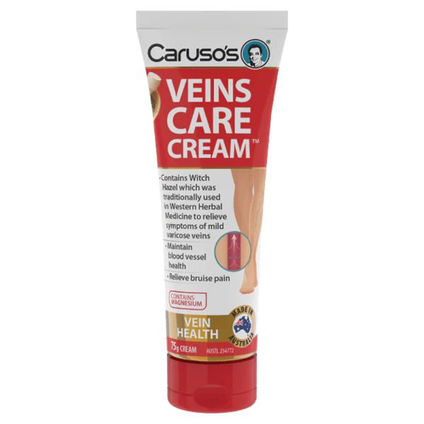 Caruso's Natural Health-Veins Care Cream 75g