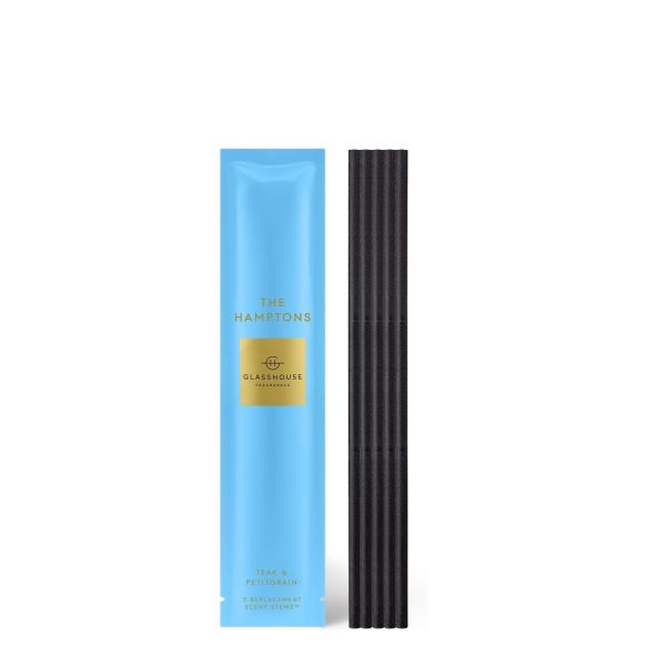 Glasshouse Fragrances-The Hamptons Scent Stem Refills 5 Pack