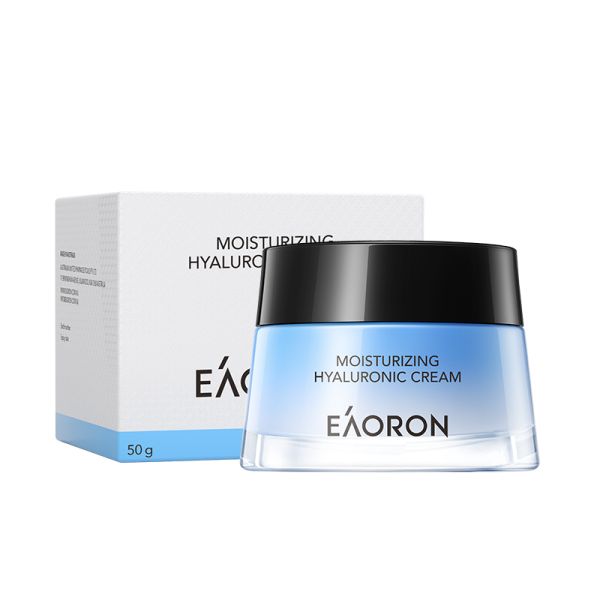 Eaoron Moisturizing Hyaluronic Cream 50g - Australian Made Daily Hydrating Moisturizer for All Skin Types