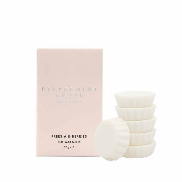 Peppermint Grove-Freesia &amp; Berries Soy Wax Melts 30g X 6