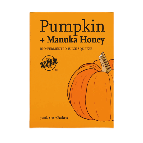 Bio E-Pumpkin + Manuka Honey Juice Squeeze 7 X 30ml