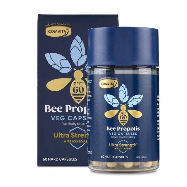Comvita-Propolis Ultra Strength PFL60 400mg 60 Vegetarian Capsules