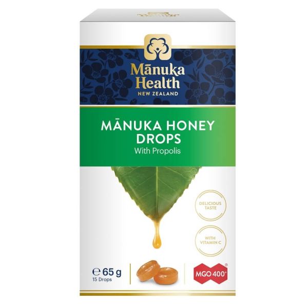 Manuka Health-Manuka Honey Drops Propolis MGO 400+ 15 Drops 65g