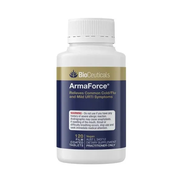 BioCeuticals ArmaForce 120 Tablets immune system support supplement
